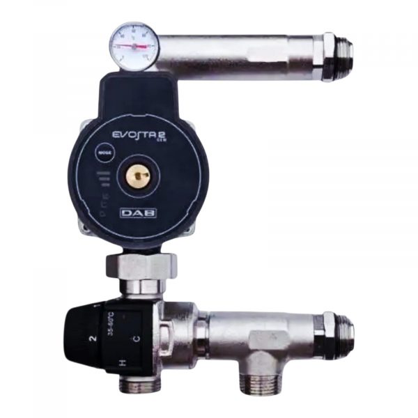 Festwertregelset DAB EVOSTA 2 65/130 für Heizkreisverteiler Fußbodenheizung inkl. 3-Wege-Mischventil Regelstation