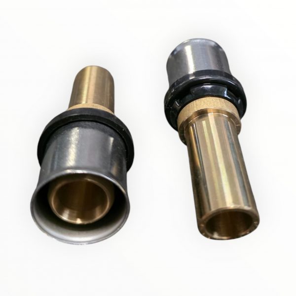 Multi-Kontur Pressfitting Übergang Verbund auf Kupferrohr 20 x 15CU für Alu-Verbund und Mehrschichtverbundrohren TH+U